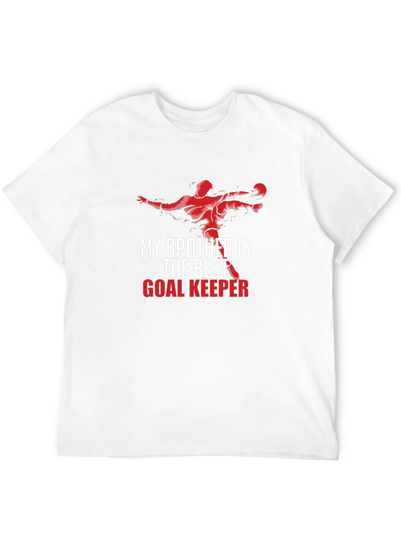 Black Best Goalkeeper Brother T-Shirt view 12
