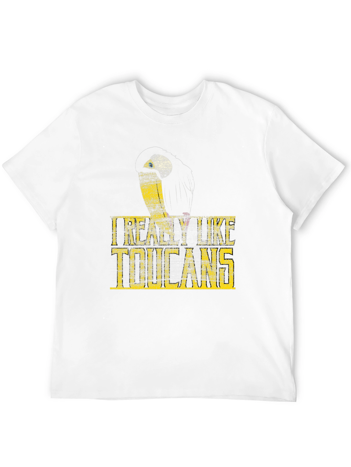 Black I Really Like Toucans Graphic T-Shirt view 12