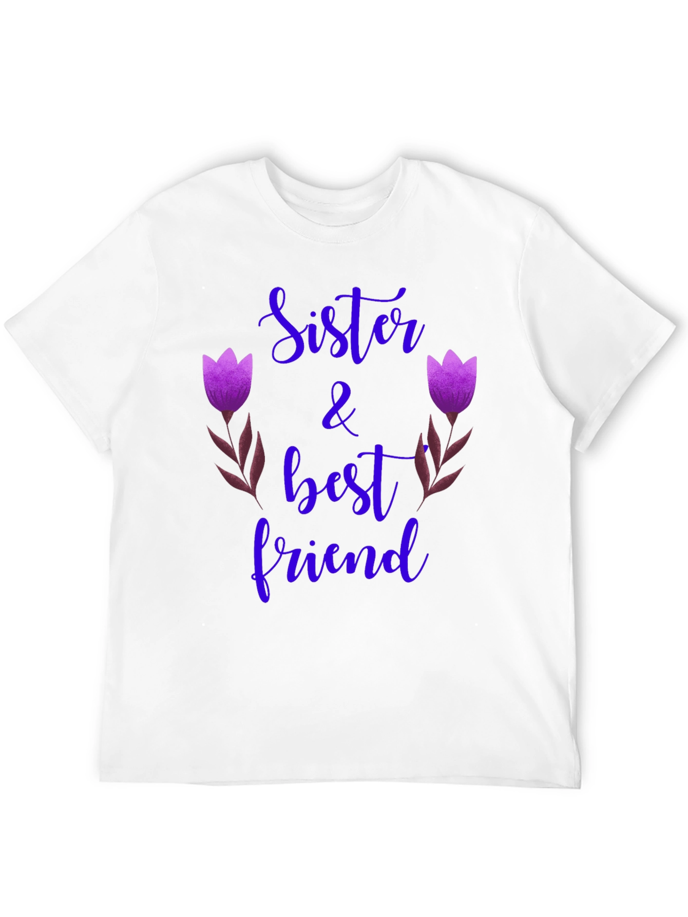 Black Sister & Best Friend Graphic Tee view 12