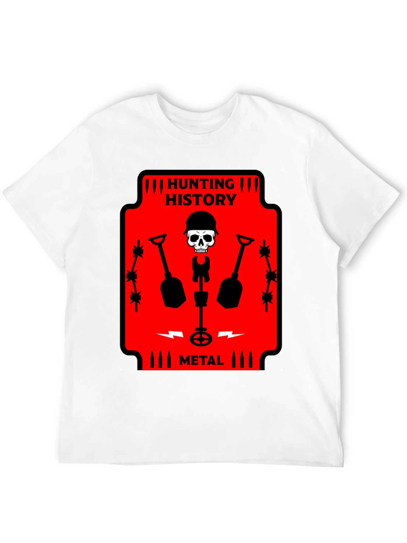 Hunting History Metal Detector T-Shirt - 12