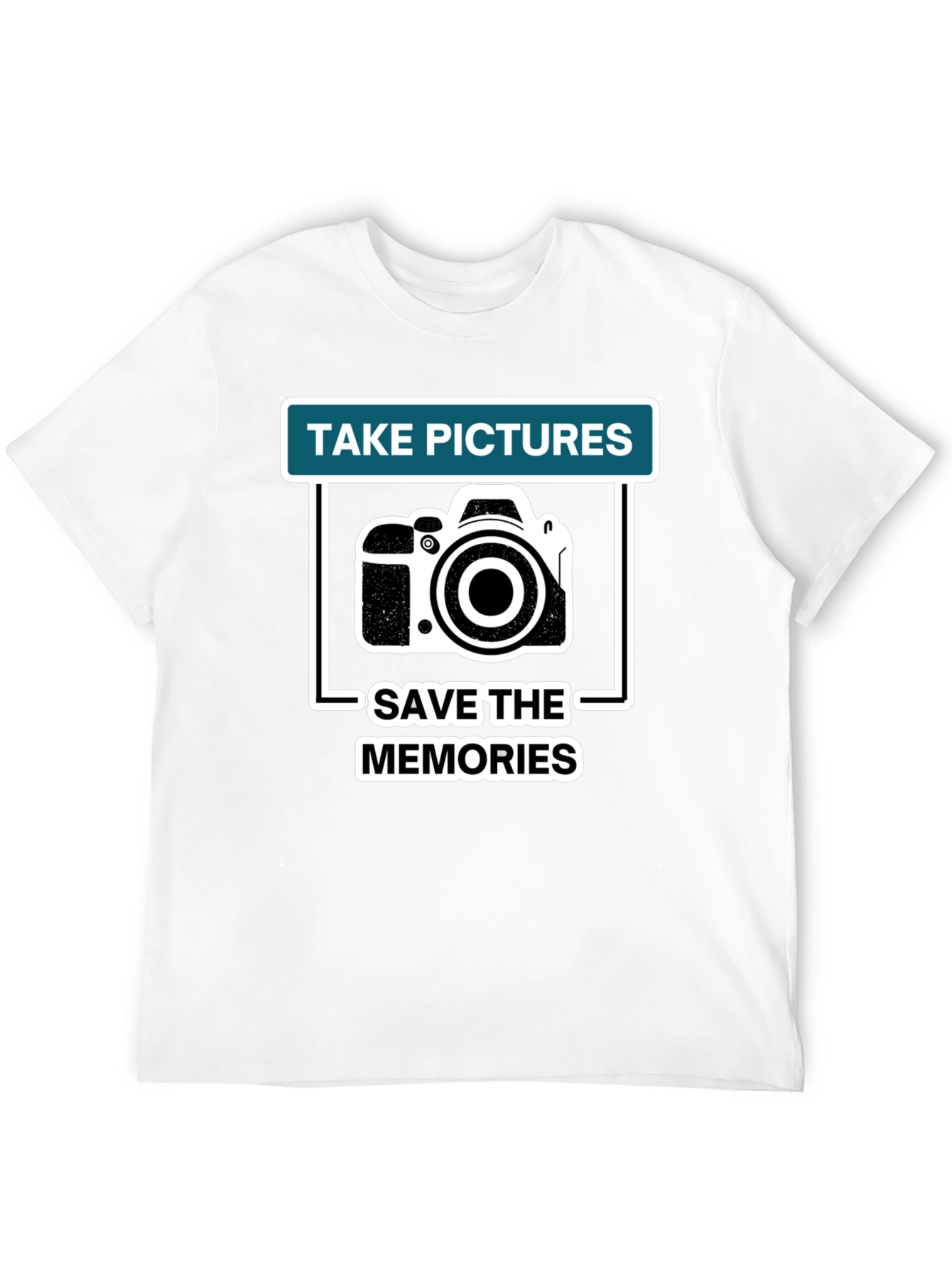 Black Take Pictures Save Memories T-Shirt view 12