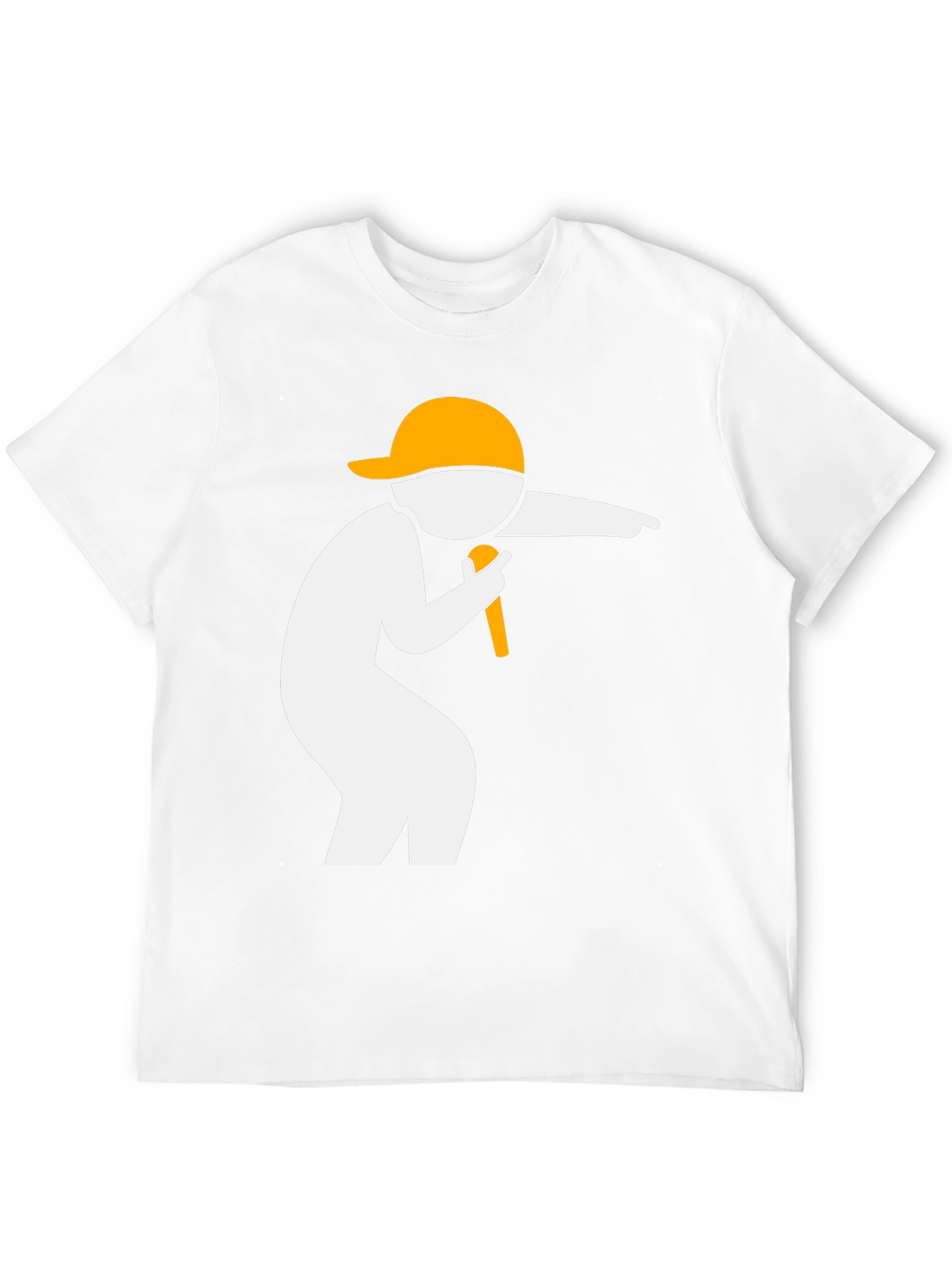 Black Mic Drop Graphic Tee - Black Cotton T-Shirt view 12