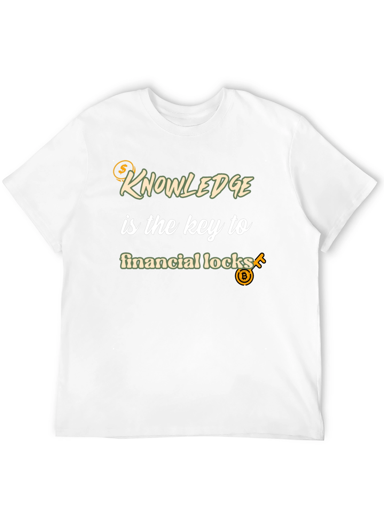 Black Knowledge is Key T-Shirt - Financial Success view 12