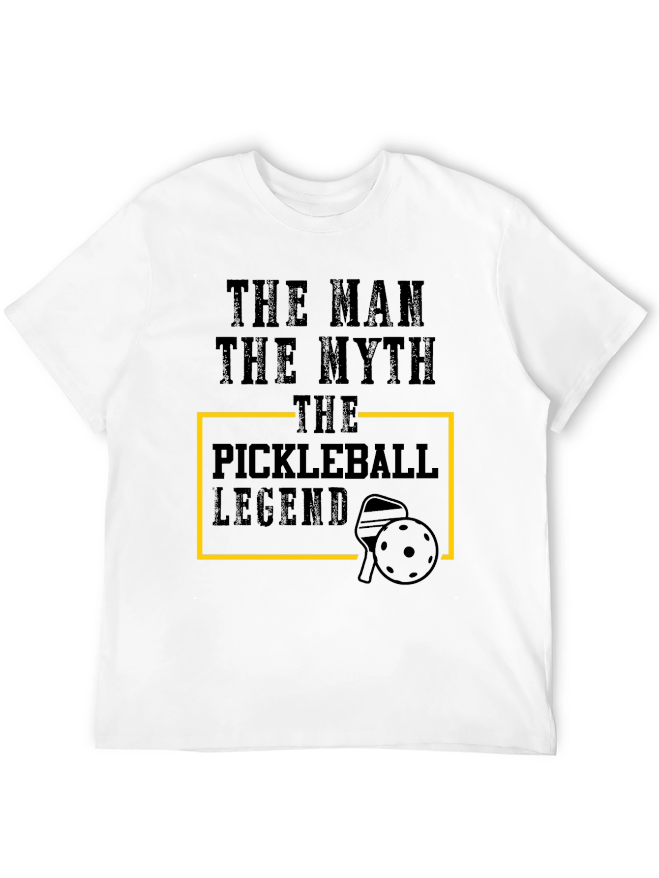 Black The Pickleball Legend Tee - Man, Myth, Legend! view 12