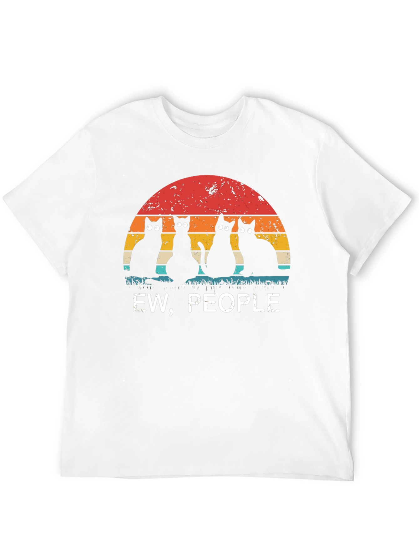 Black Ew, People Black Cat Graphic Tee view 12