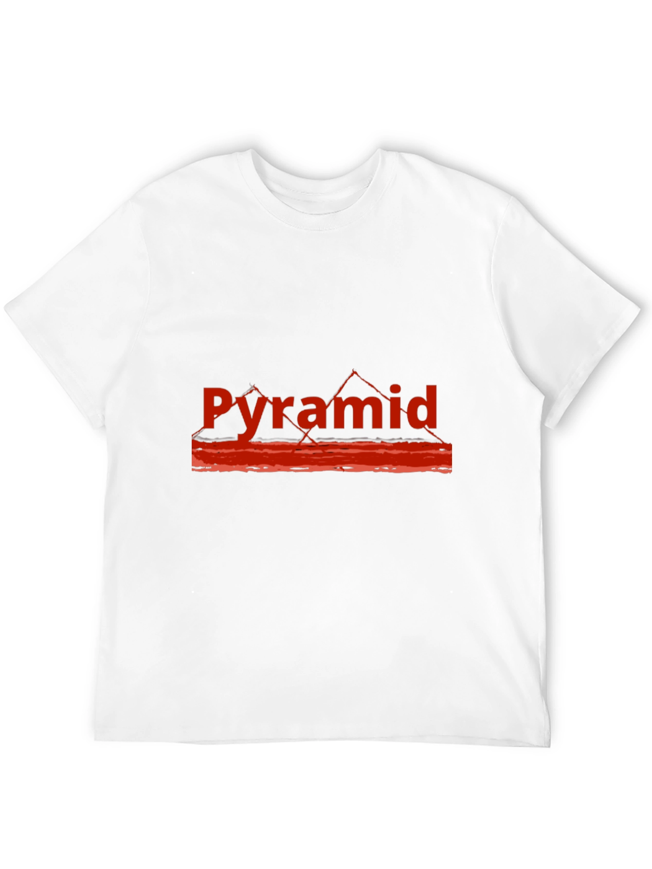 Black Pyramid Graphic Tee - Men's Black T-Shirt view 12