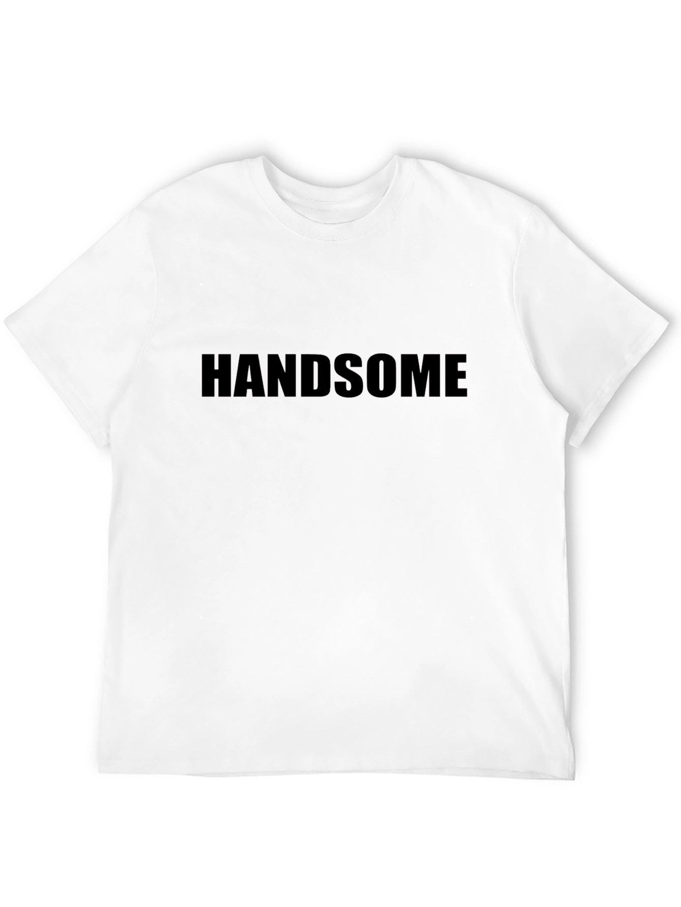 Black Handsome Black T-Shirt - Men's Fashion view 12