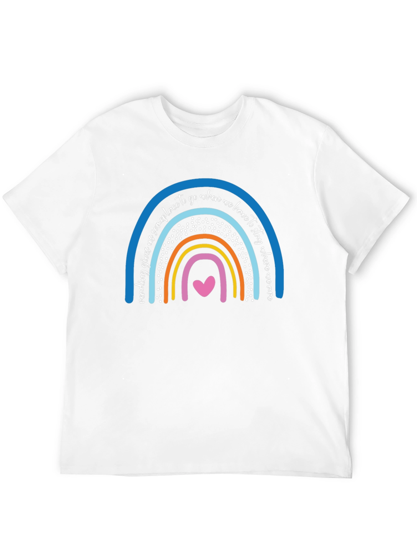 Black Reading Rainbow Graphic Tee view 12