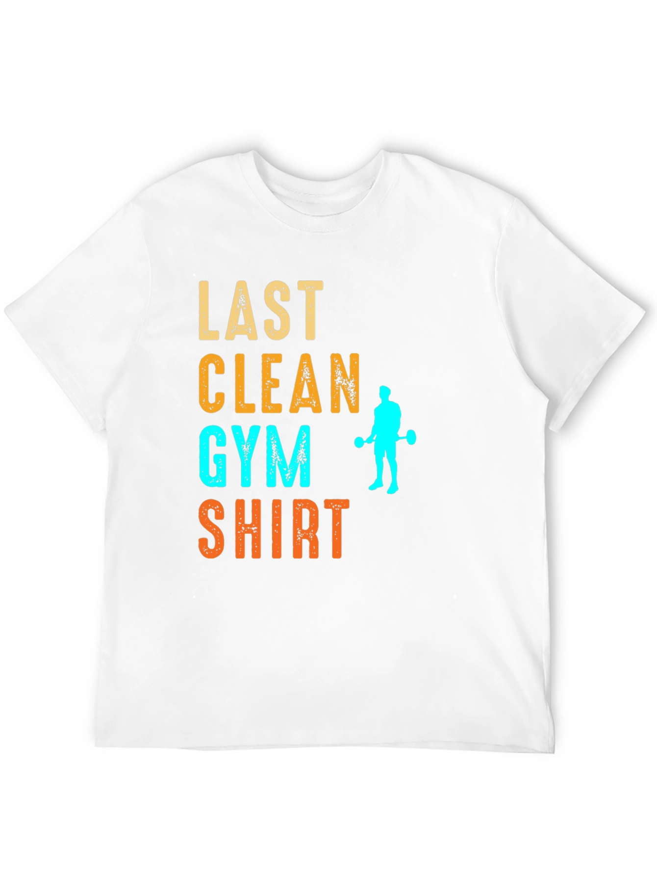 Black Last Clean Gym Shirt Funny Workout Tee view 12