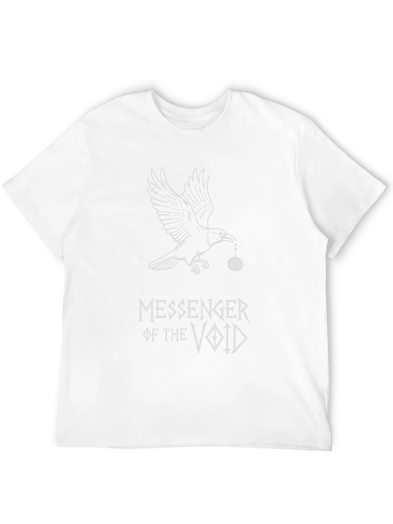 Messenger of the Void Raven Graphic T-Shirt - 12