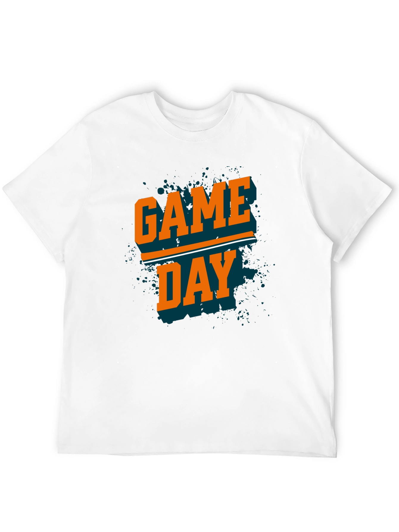 Black Game Day T-Shirt - Black view 12