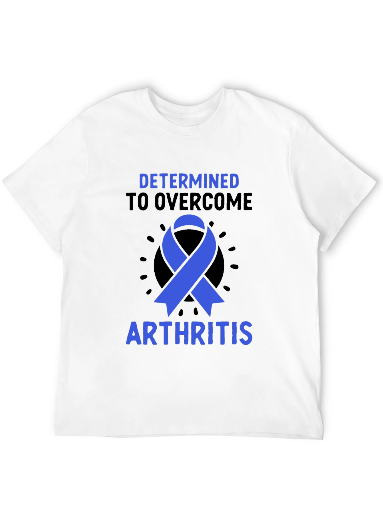 Arthritis Awareness T-Shirt - Determined to Overcome - 12