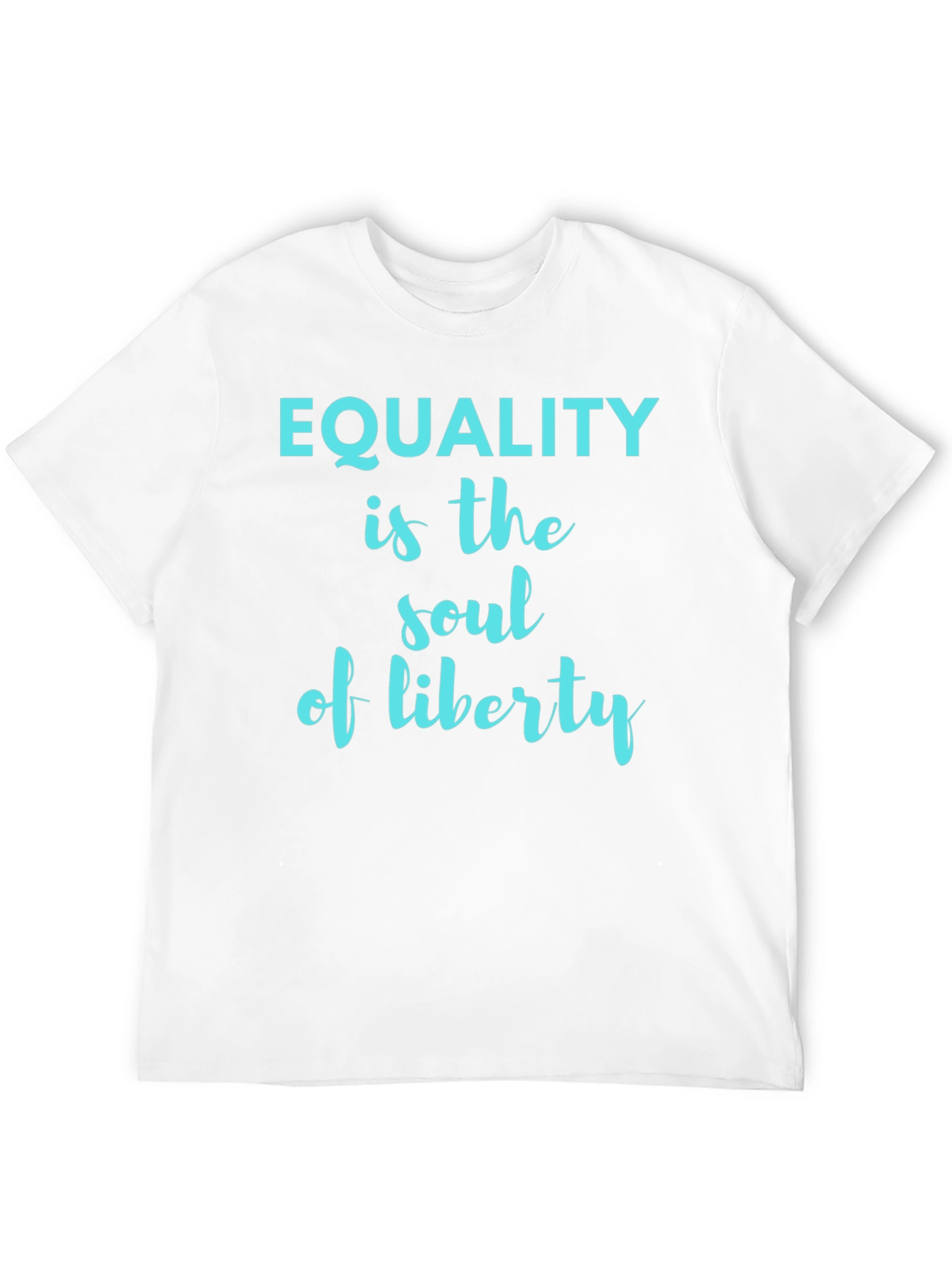Black Equality is the Soul of Liberty Graphic Tee view 12