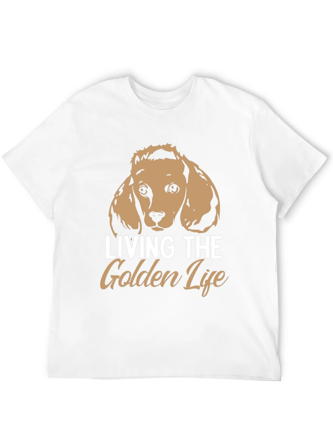 Black Living the Golden Life T-Shirt view 12