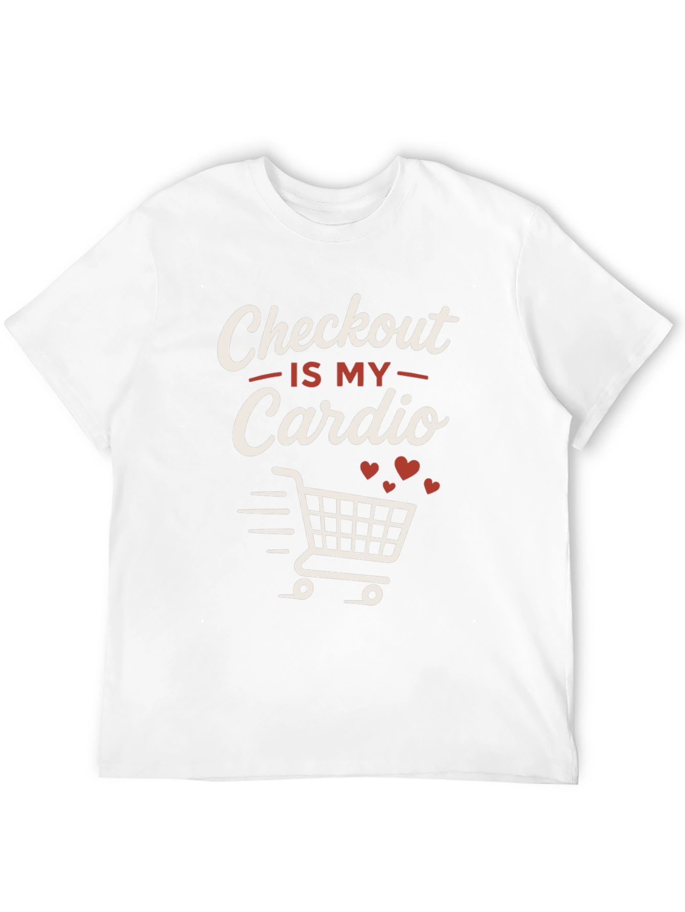 Black Checkout is My Cardio Graphic Tee view 12