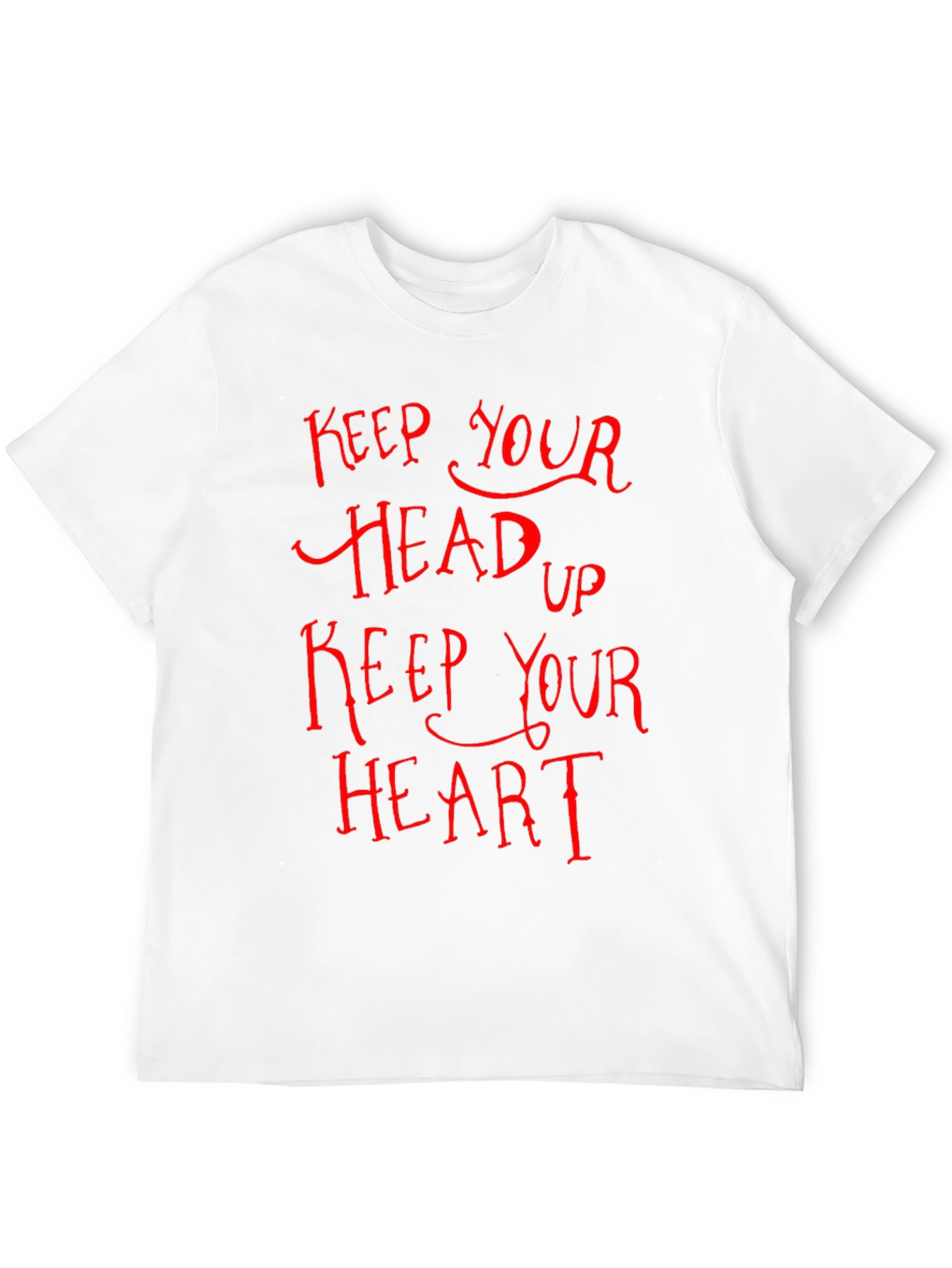 Black Keep Your Head Up Graphic Tee - Black view 12
