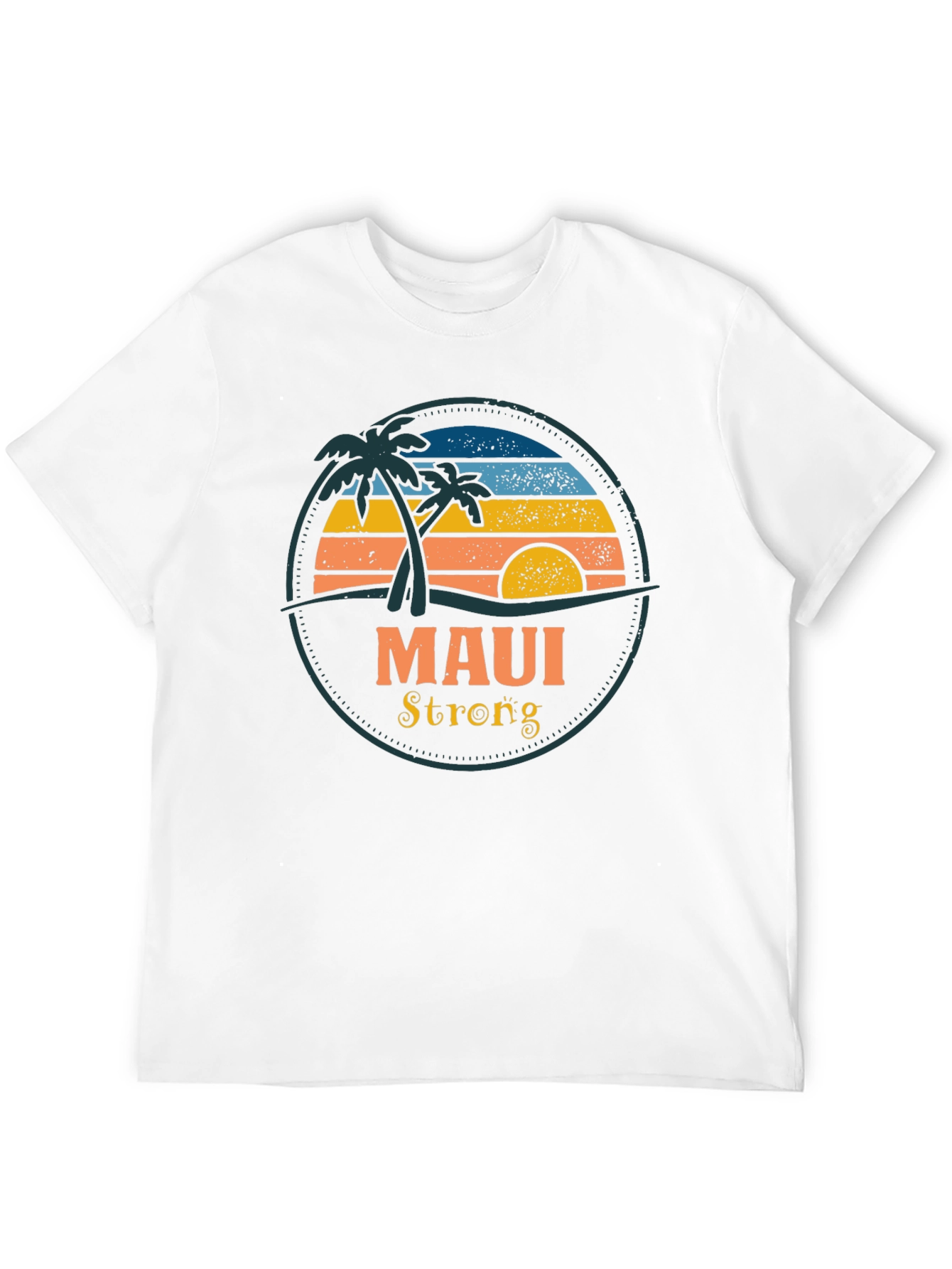 Black Maui Strong Graphic Tee - Island Vibes view 12