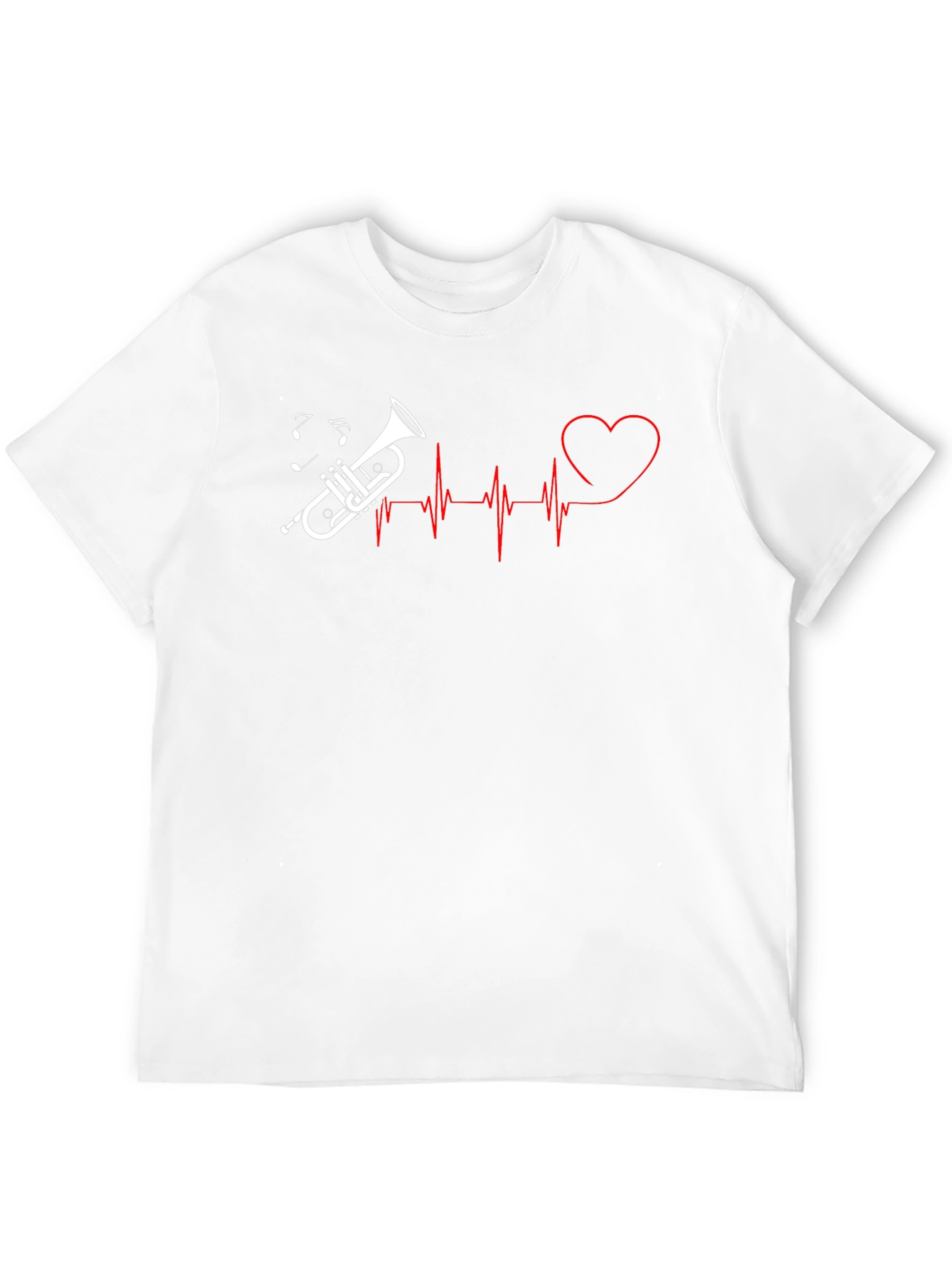 Black Music Heartbeat T-Shirt view 12
