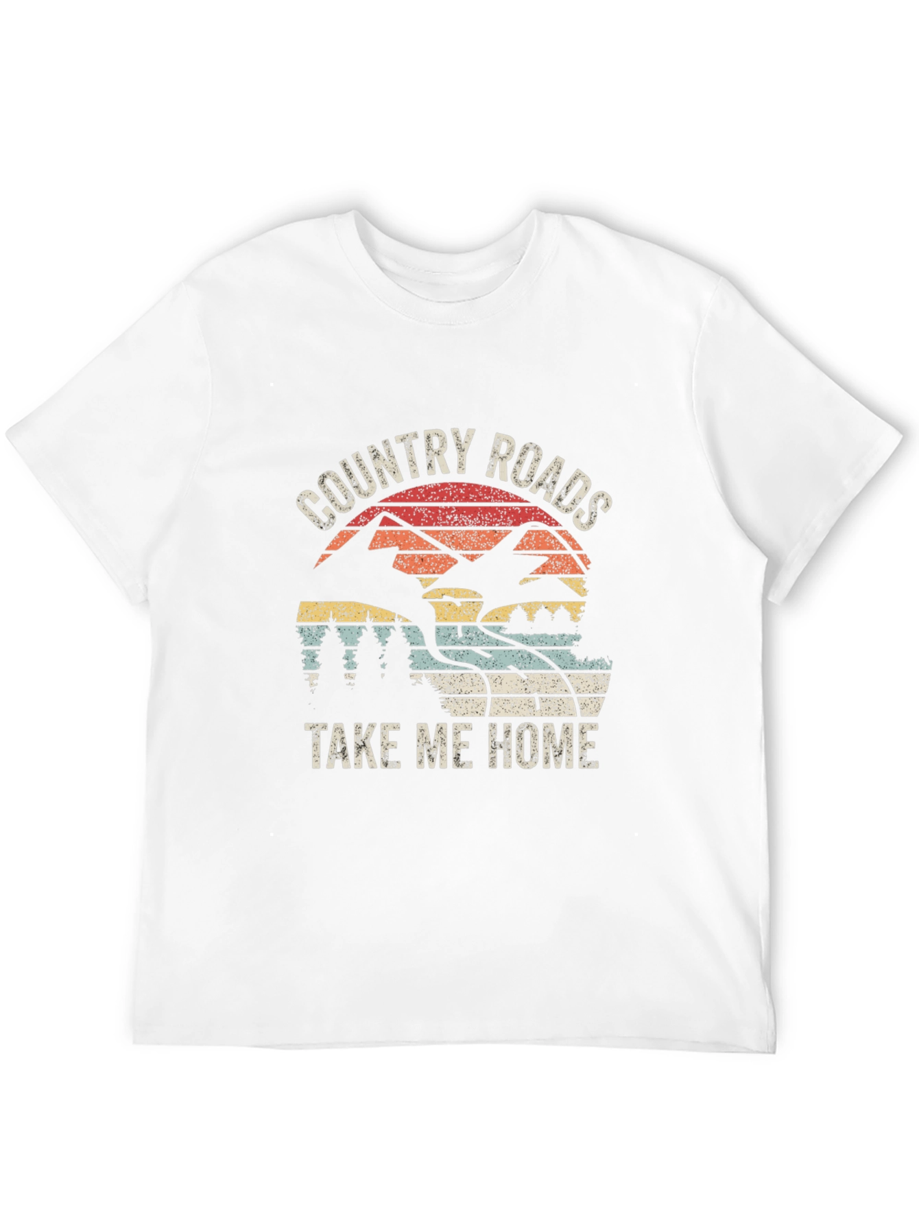 Black Country Roads T-Shirt - Take Me Home Black Tee view 12