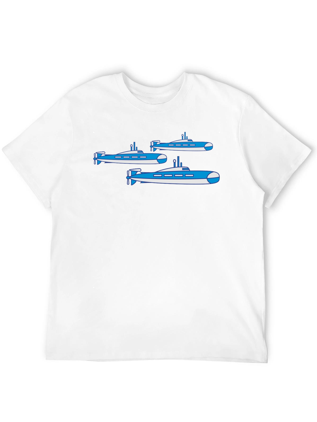 Black Submarine T-Shirt - Novelty Graphic Tee view 12