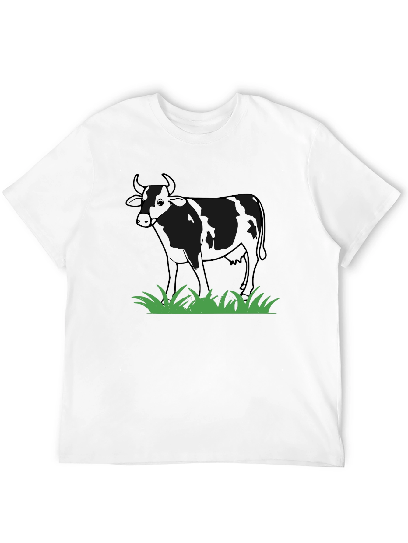 Black Cow Graphic T-Shirt - Black view 12