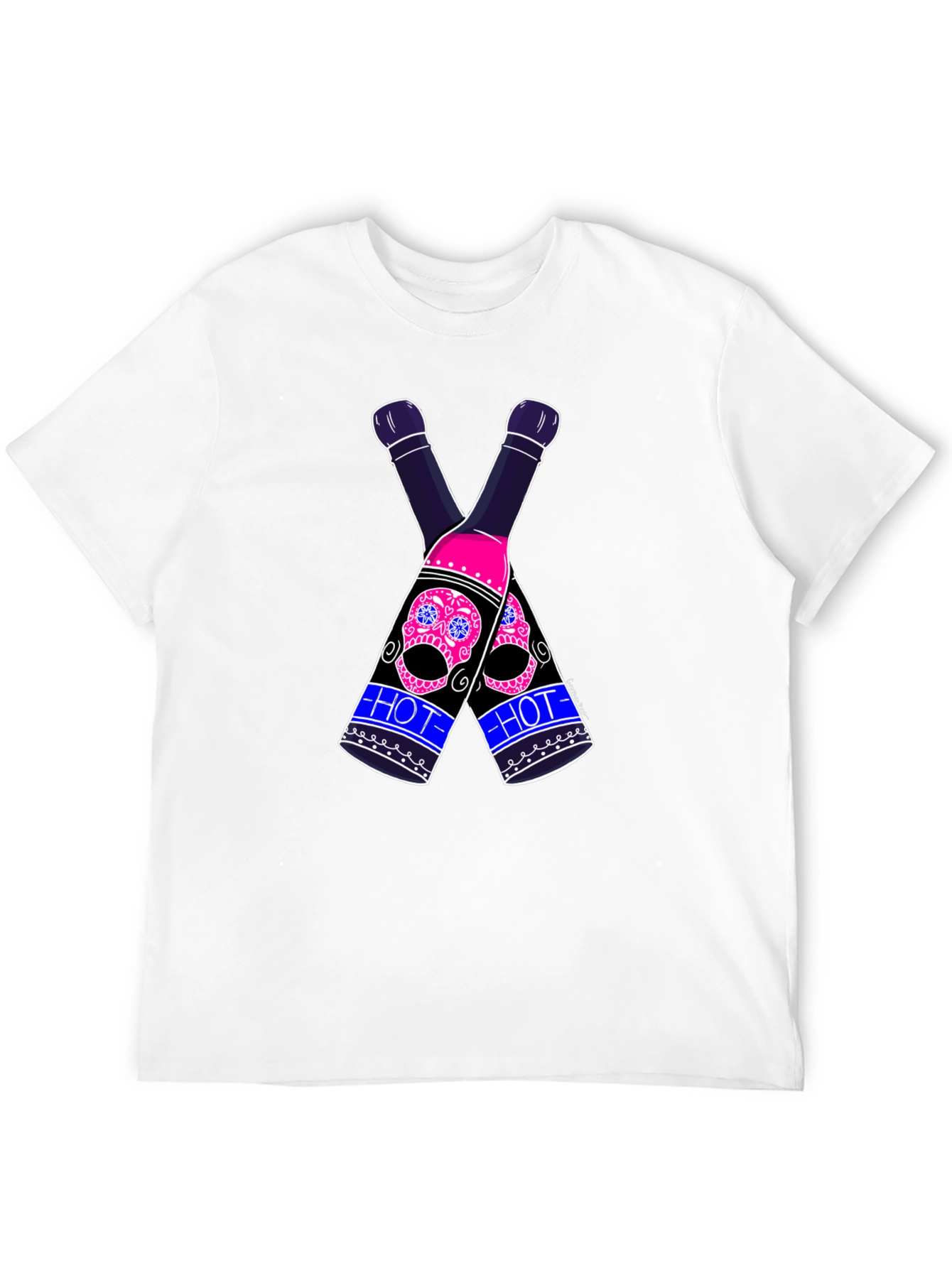 Black Skull Hot Sauce T-Shirt view 12