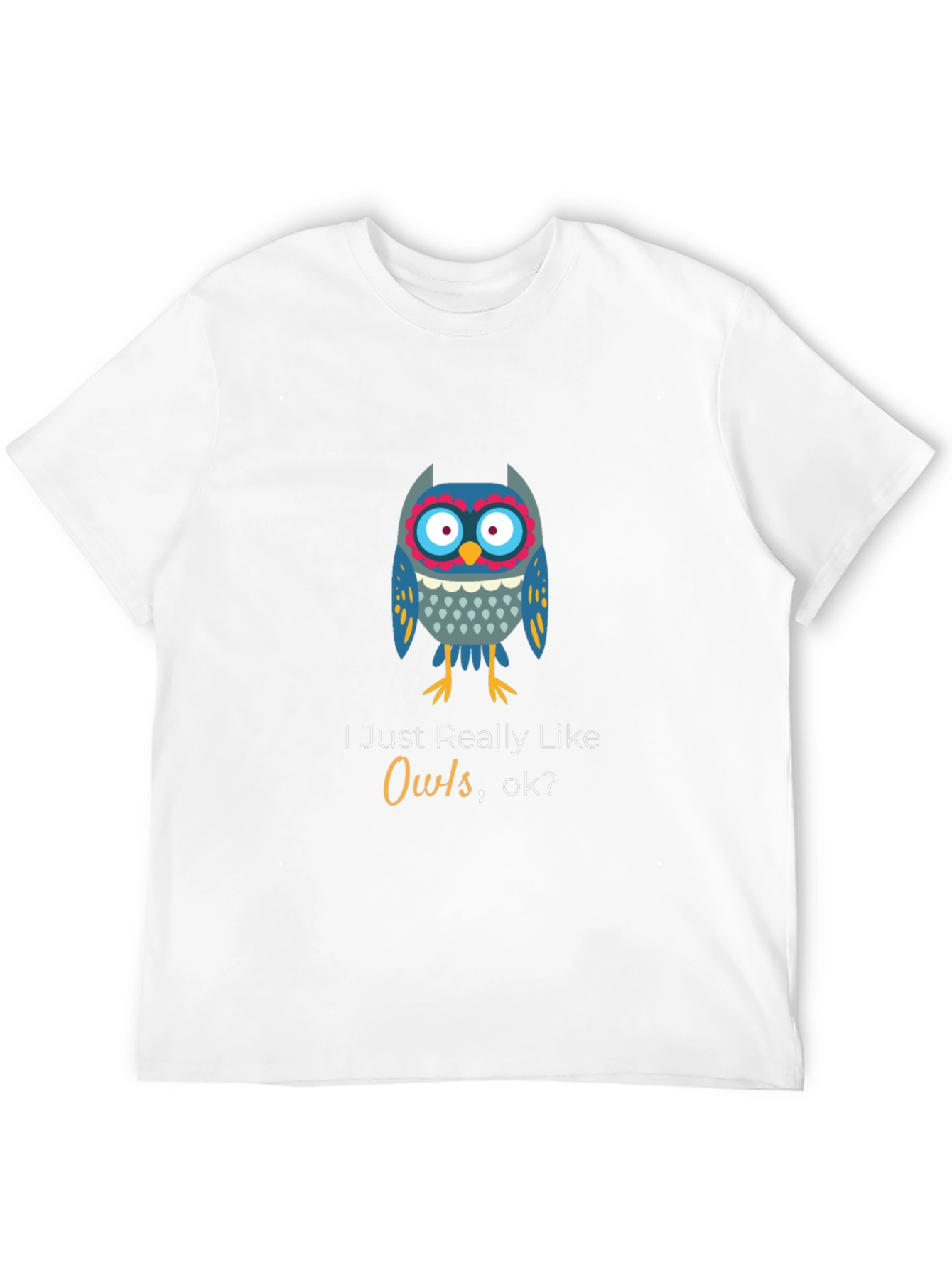 Black Owl Lover Black T-Shirt - Unisex Soft Cotton Tee view 12