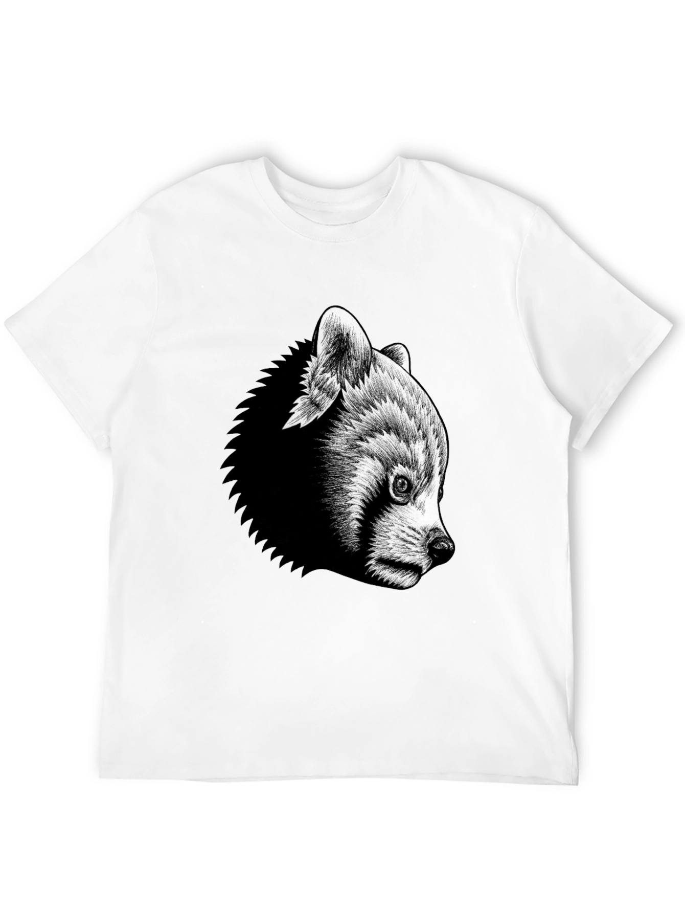 Black Black Bear Graphic Tee - Men's Short Sleeve Crew Neck view 12