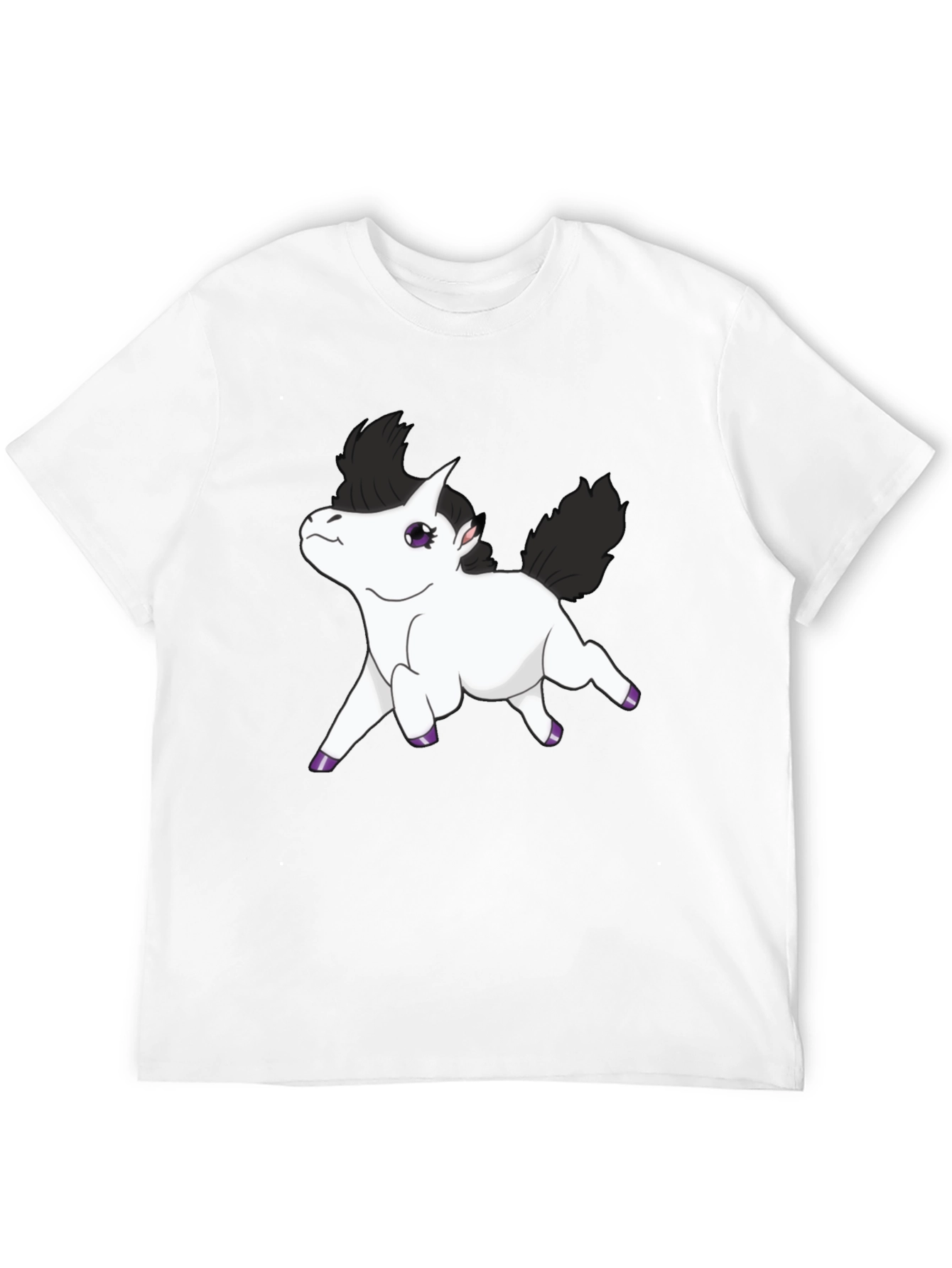 Black Black Unicorn Graphic Tee - Men's Short Sleeve Shirt view 12