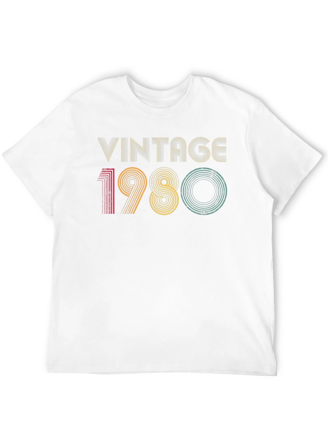 Black Vintage 1980 Graphic T-Shirt - Retro Style view 12