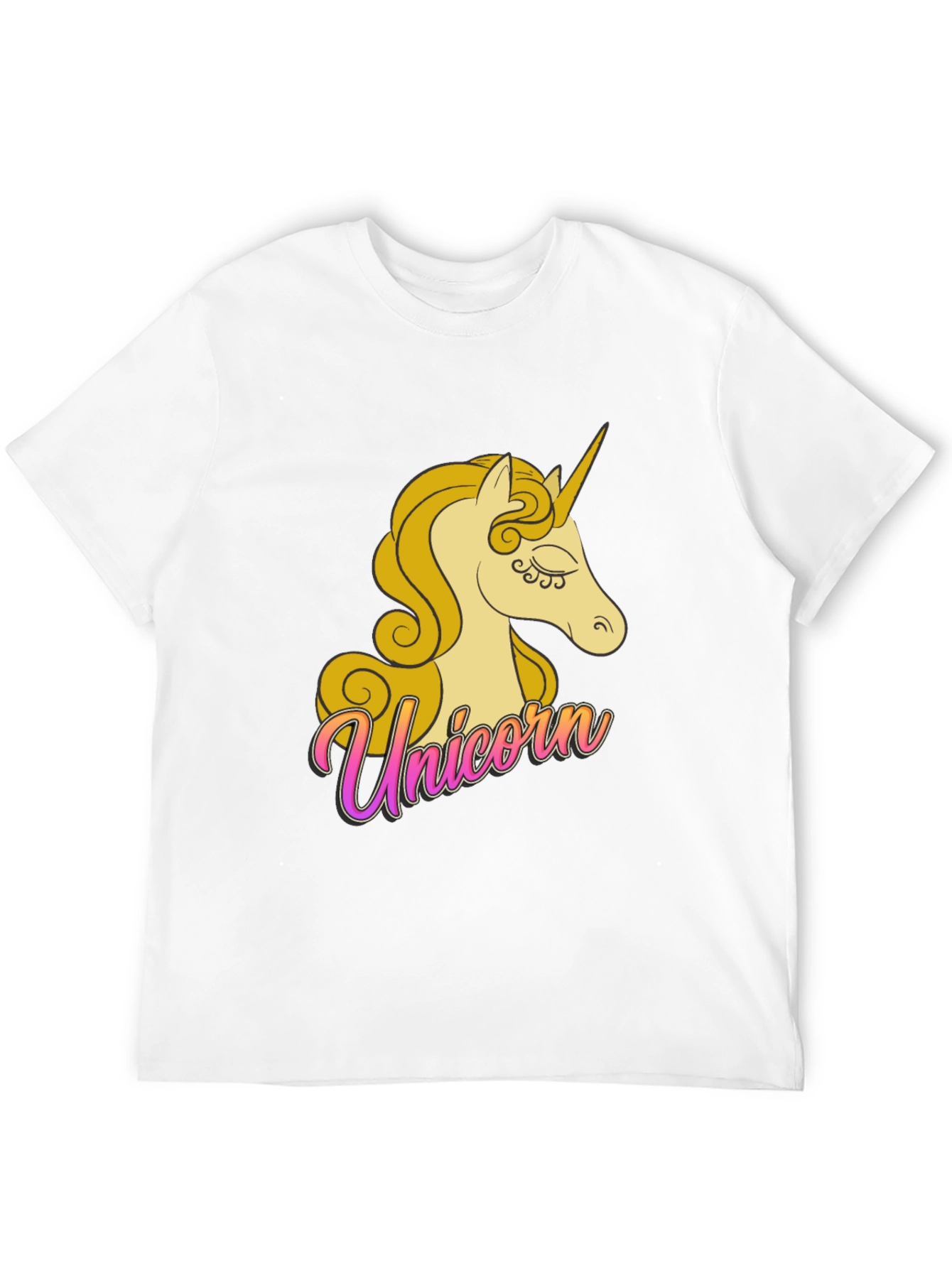 Black Unicorn Graphic Black T-Shirt - Magical Style view 12