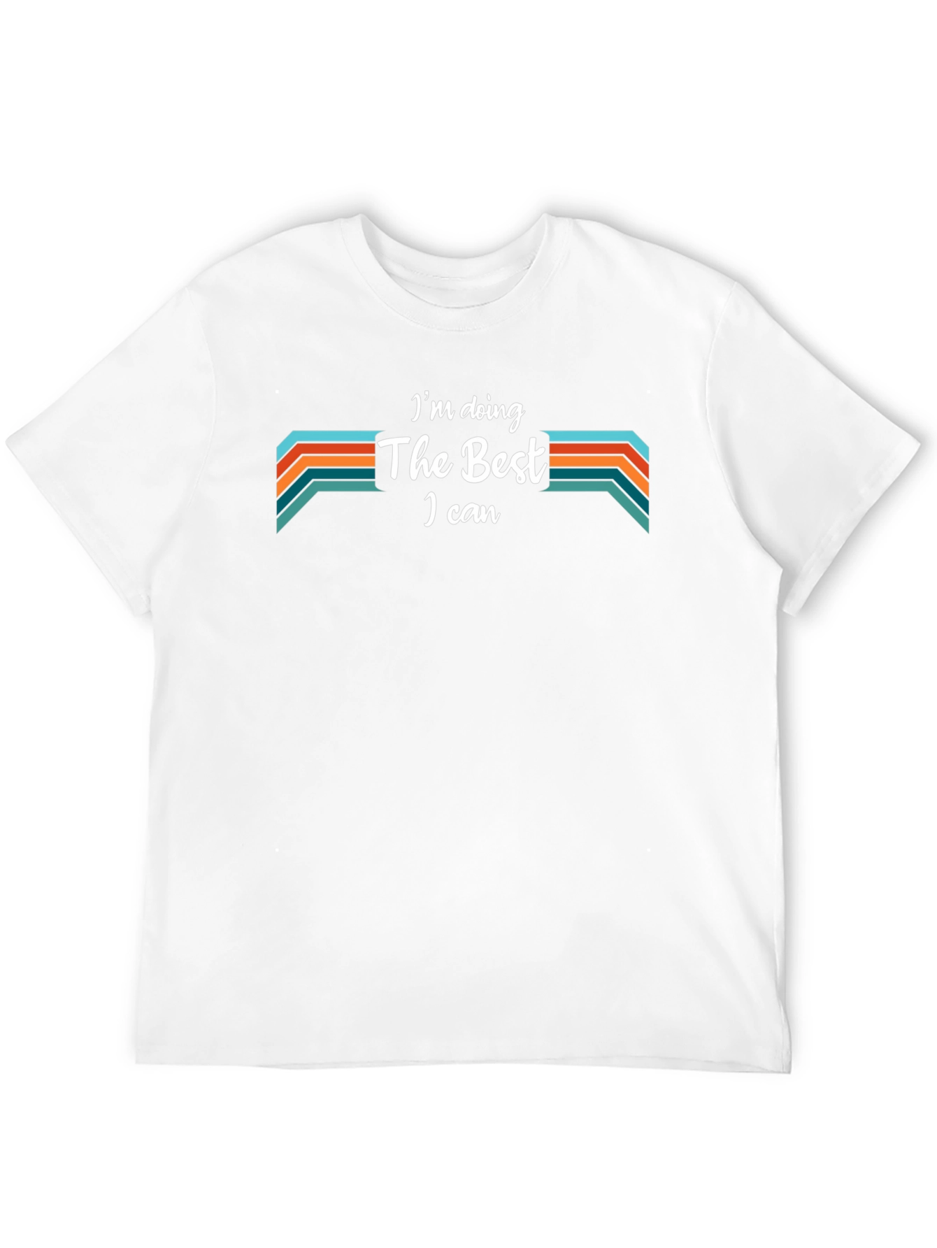 Black I'm Doing the Best I Can Graphic Tee view 12