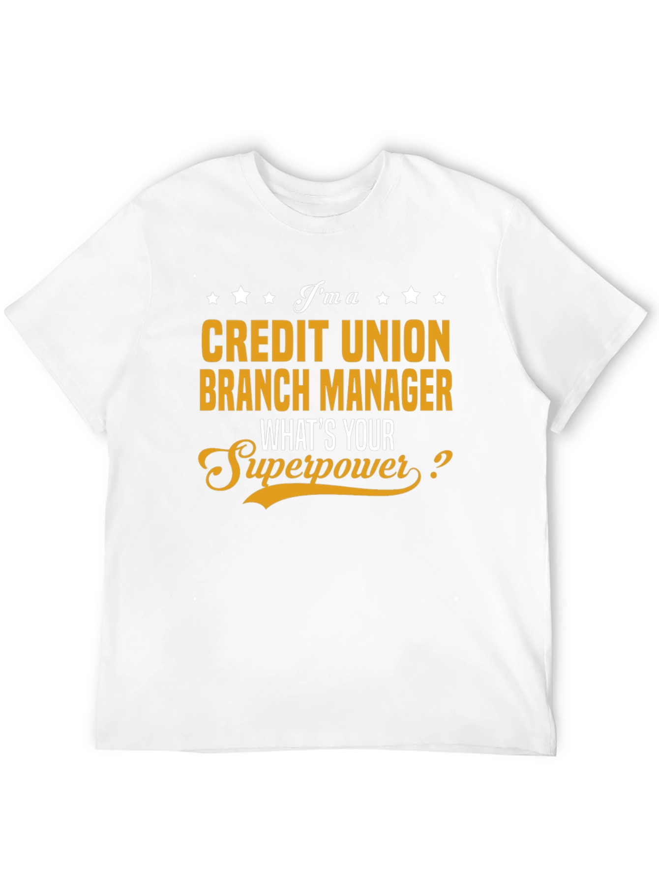Black Credit Union Branch Manager Superpower T-Shirt view 12
