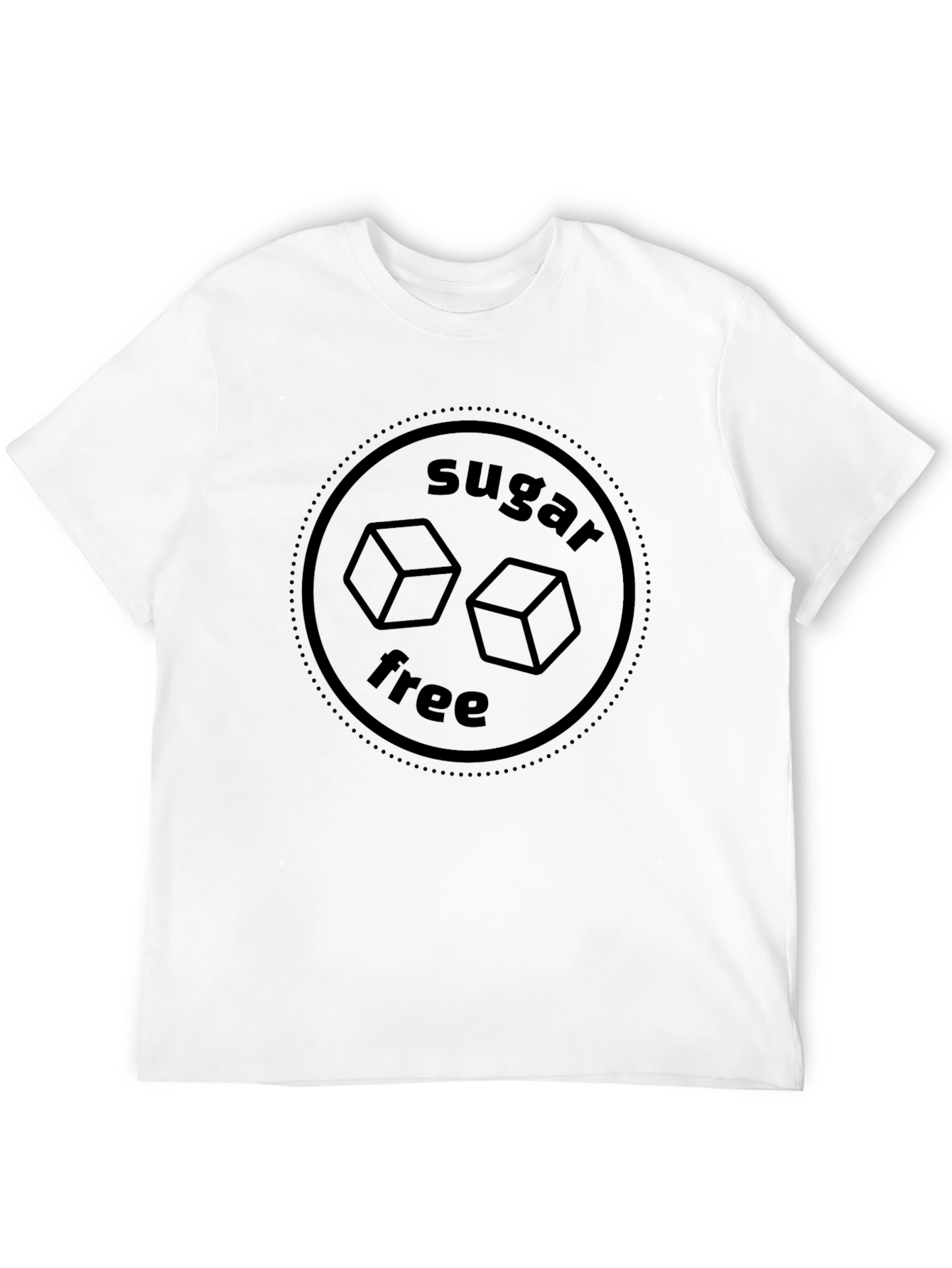 Sugar-Free Graphic Tee - Health Conscious - 12