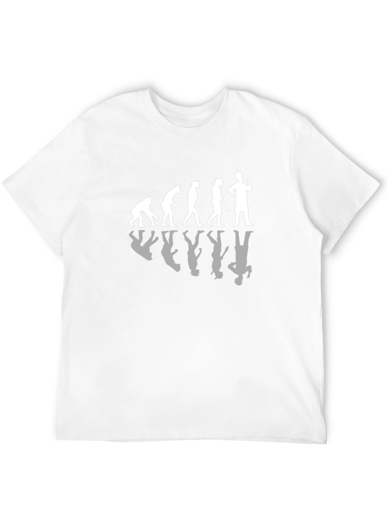 Black Evolution of a Chef T-Shirt - Black Cotton Blend view 12