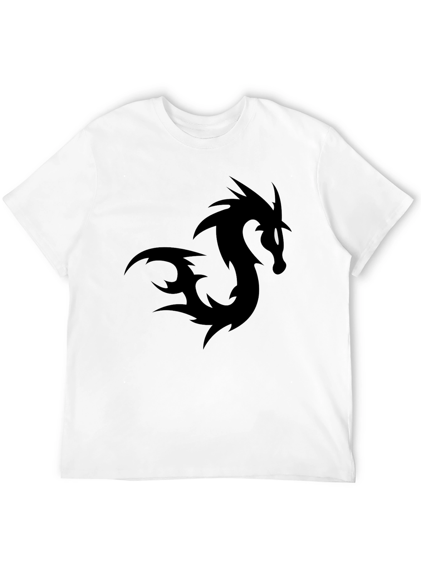 Black Black Dragon Graphic Tee - Casual Menswear view 12