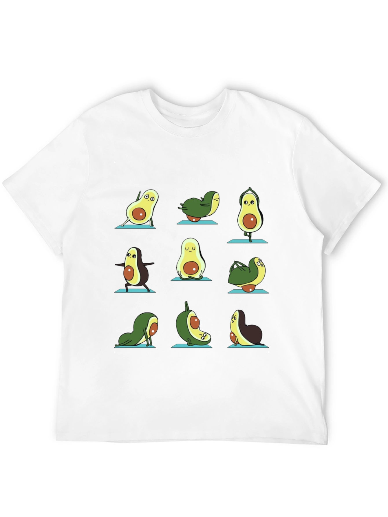 Black Avocado Yoga T-Shirt view 12