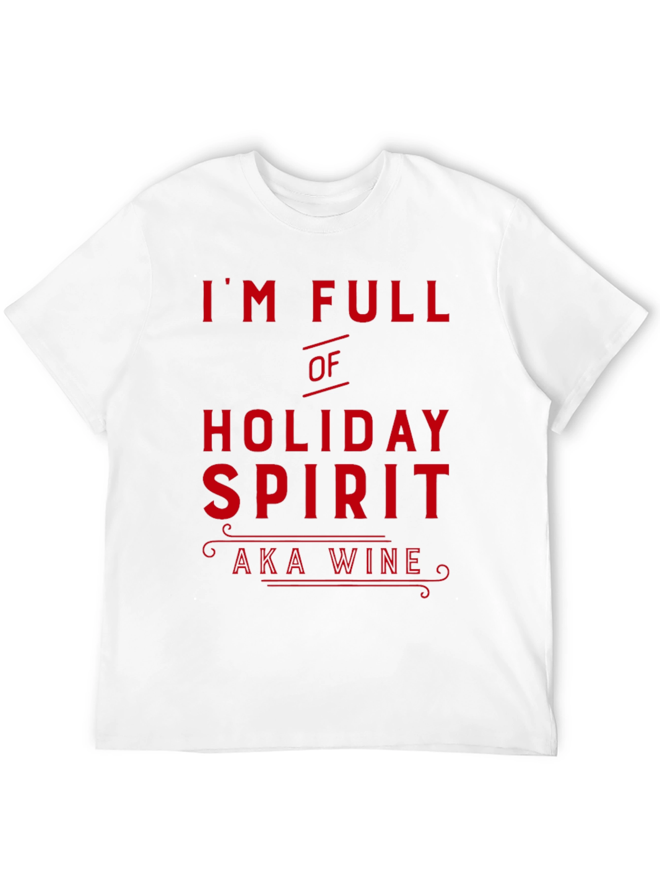 Black Holiday Spirit Wine Lover Black T-Shirt view 12