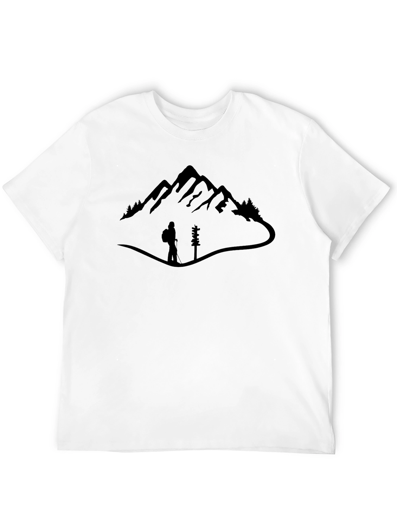 Black Mountain Hiker Graphic Tee - Adventure Awaits! view 12