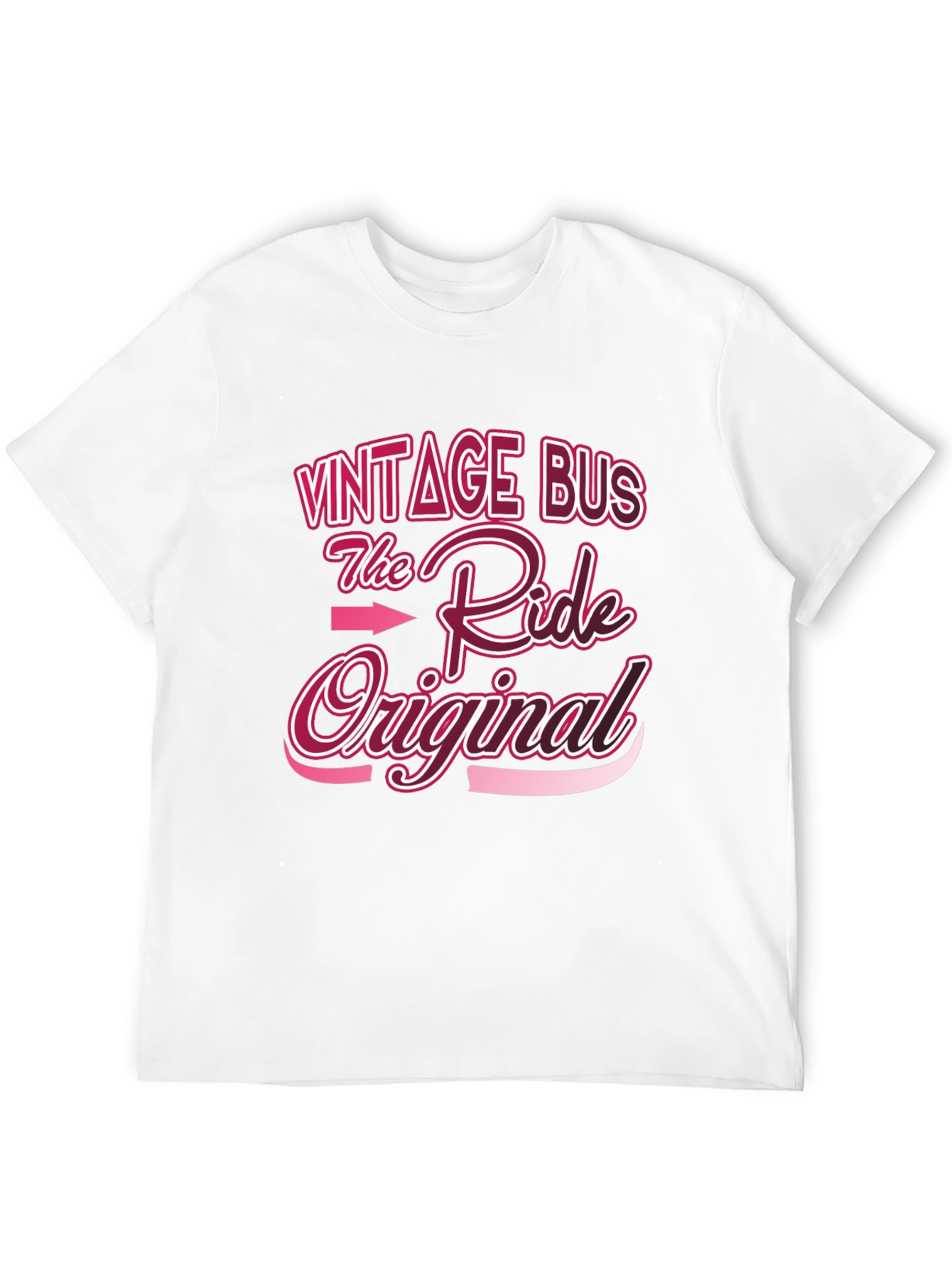 Black Vintage Bus T-Shirt - The Ride Original view 12