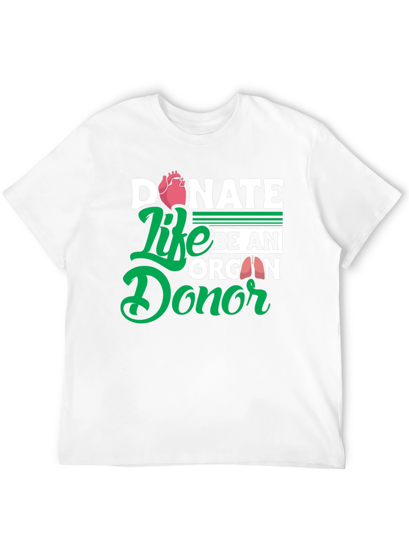Donate Life Organ Donor Graphic T-Shirt - 12