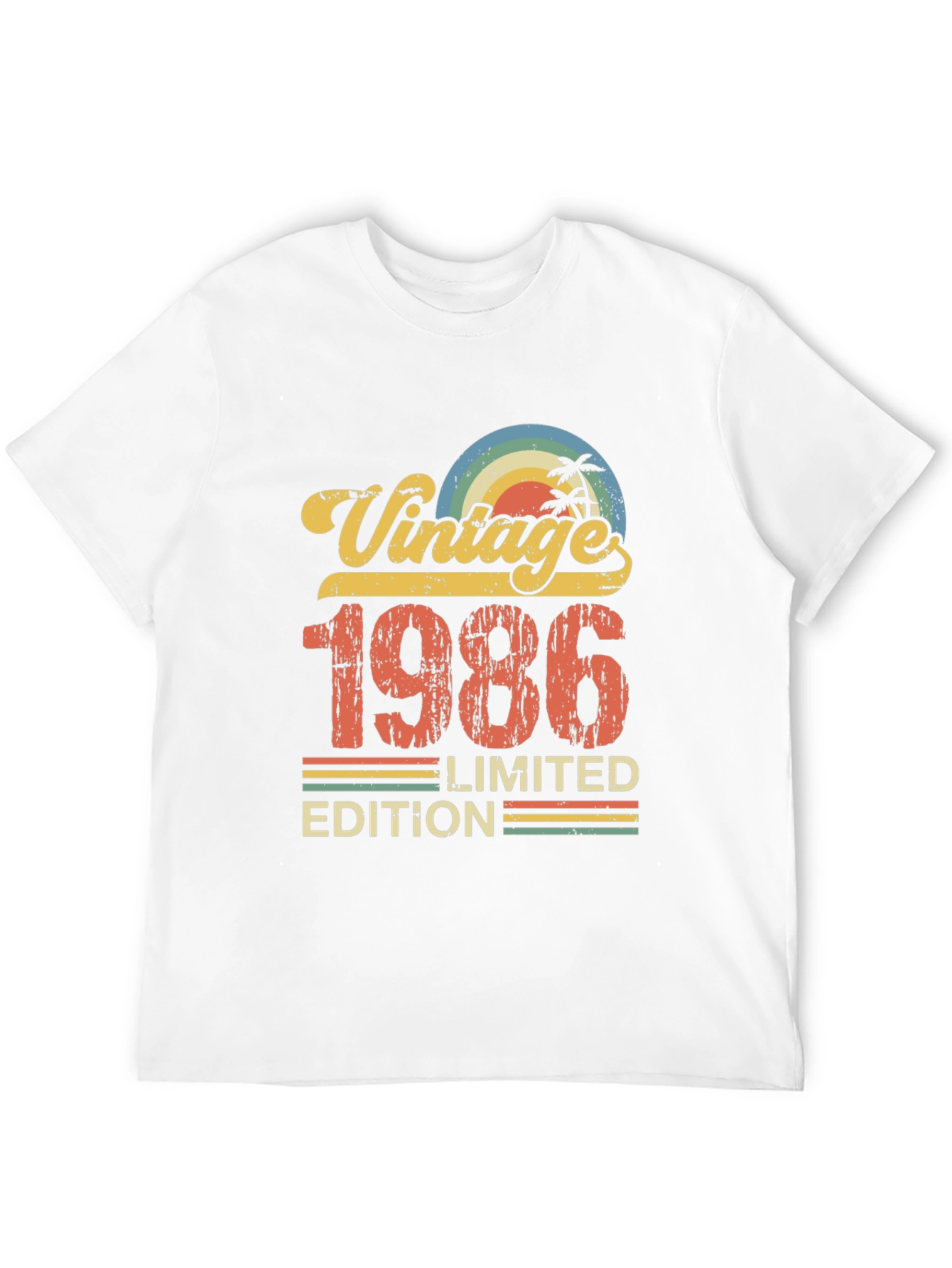 Black Vintage 1986 Limited Edition T-Shirt view 12
