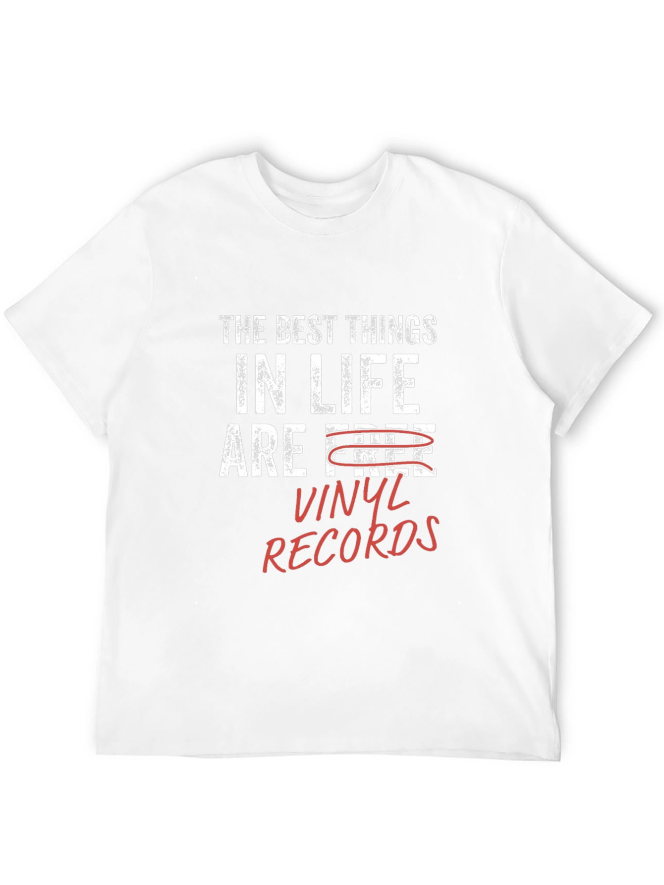 Black Vinyl Records T-Shirt - The Best Things in Life Are Vinyl view 12