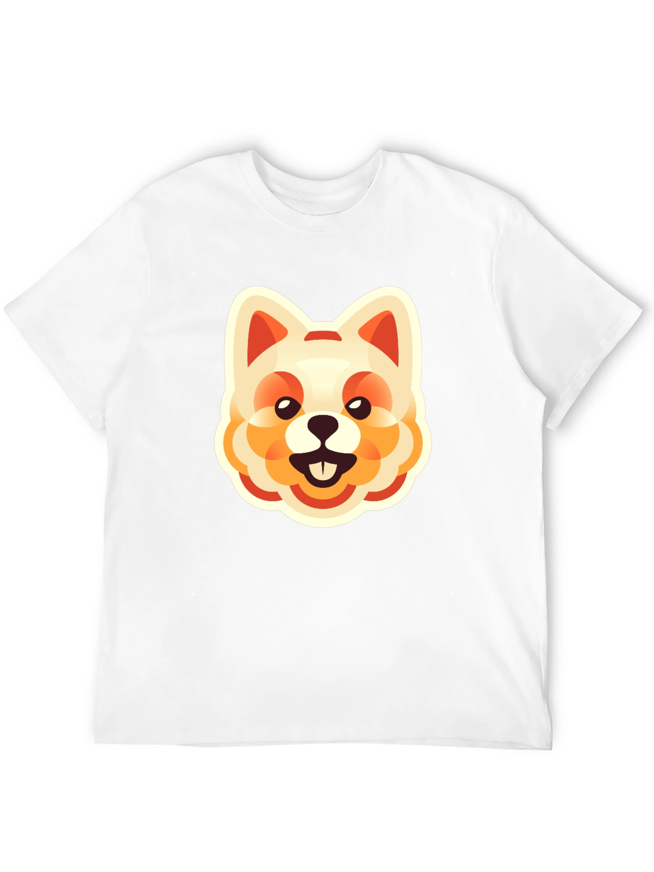 Black Dog Graphic Tee - Cute Cartoon Animal Print view 12