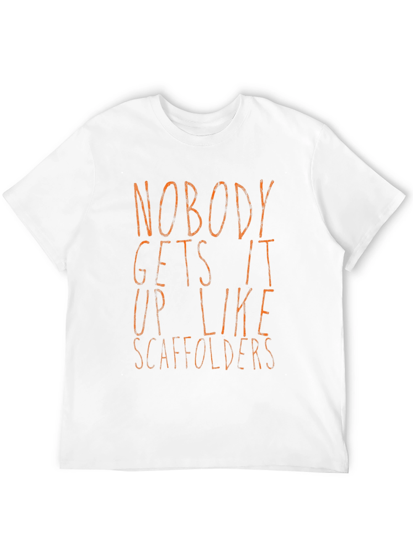 Black Funny Scaffolder T-Shirt - Nobody Gets it Up Like Scaffolders view 12