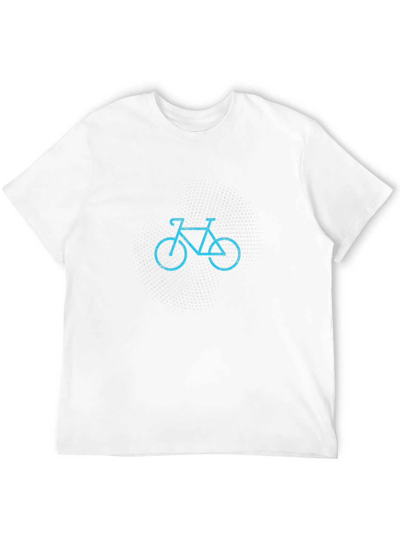 Black Cool Bicycle Graphic Tee - Men's Black T-Shirt view 12