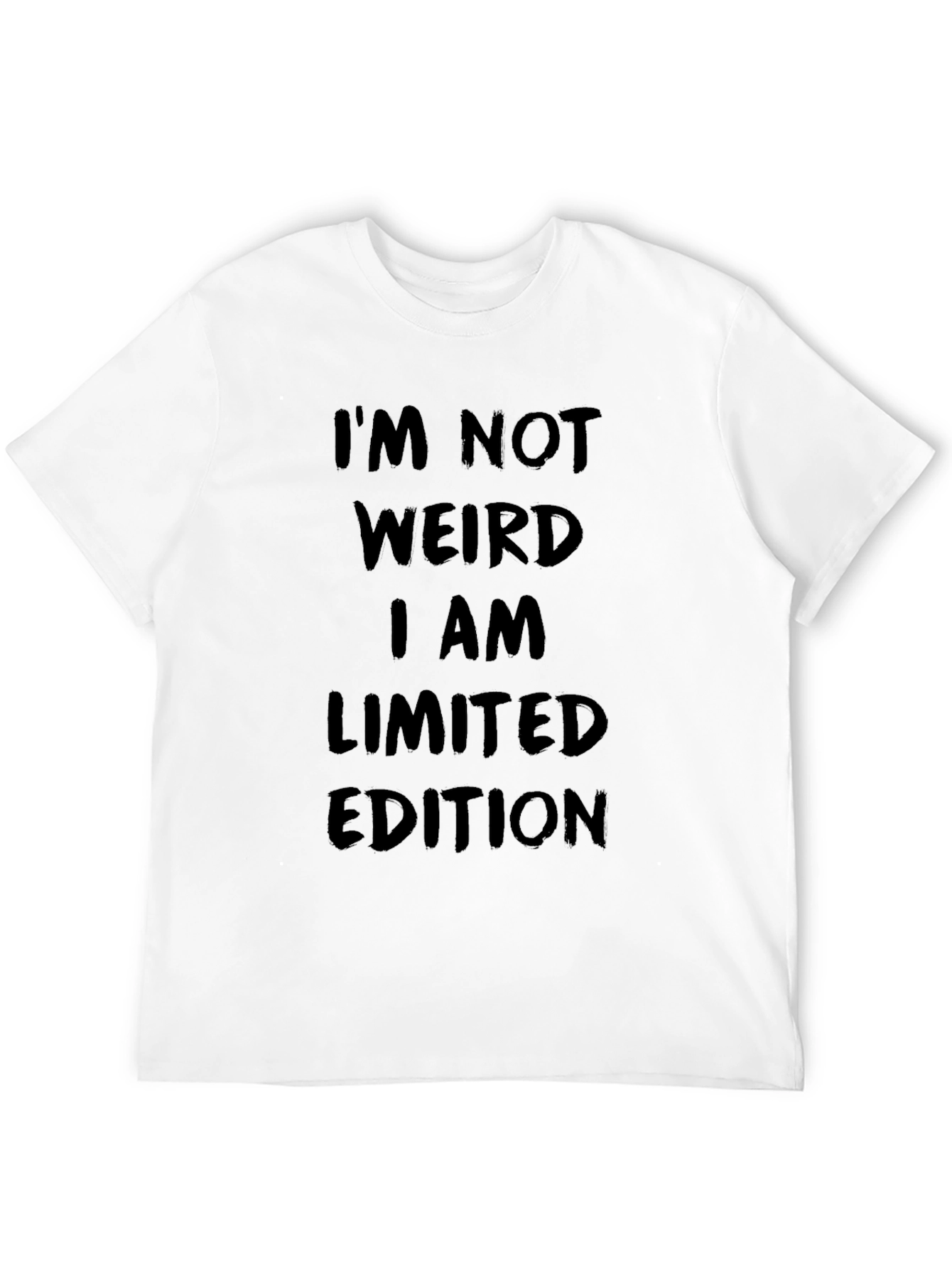 Black Limited Edition Graphic Tee - Novelty Slogan T-Shirt view 12