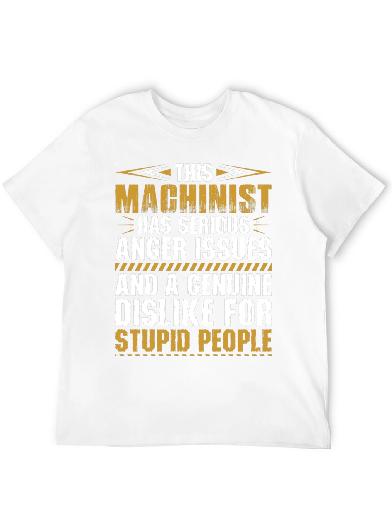 Black Machinist Anger Issues T-Shirt view 12
