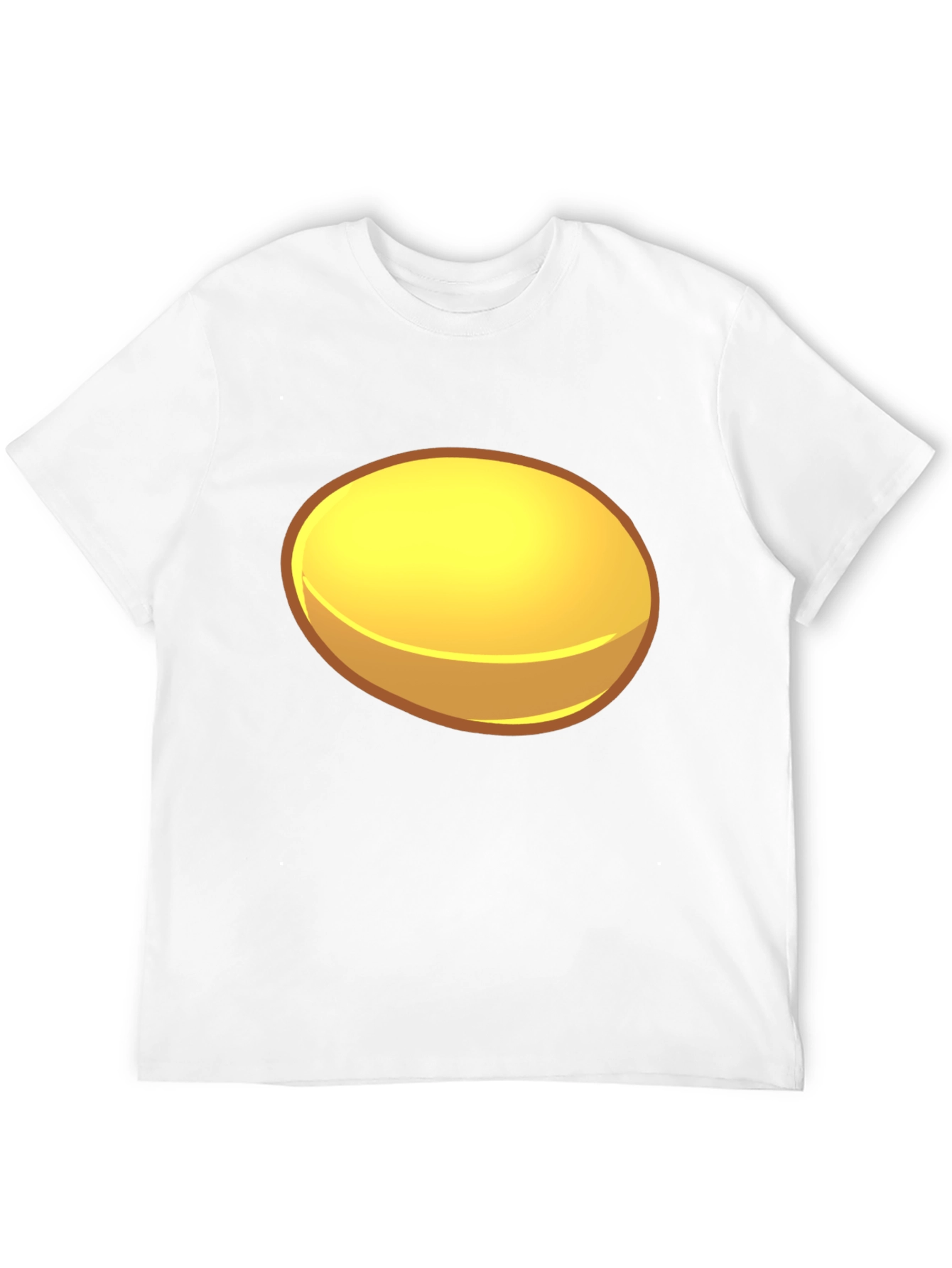 Black Shiny Oval Graphic Tee - Bold & Unique Design view 12