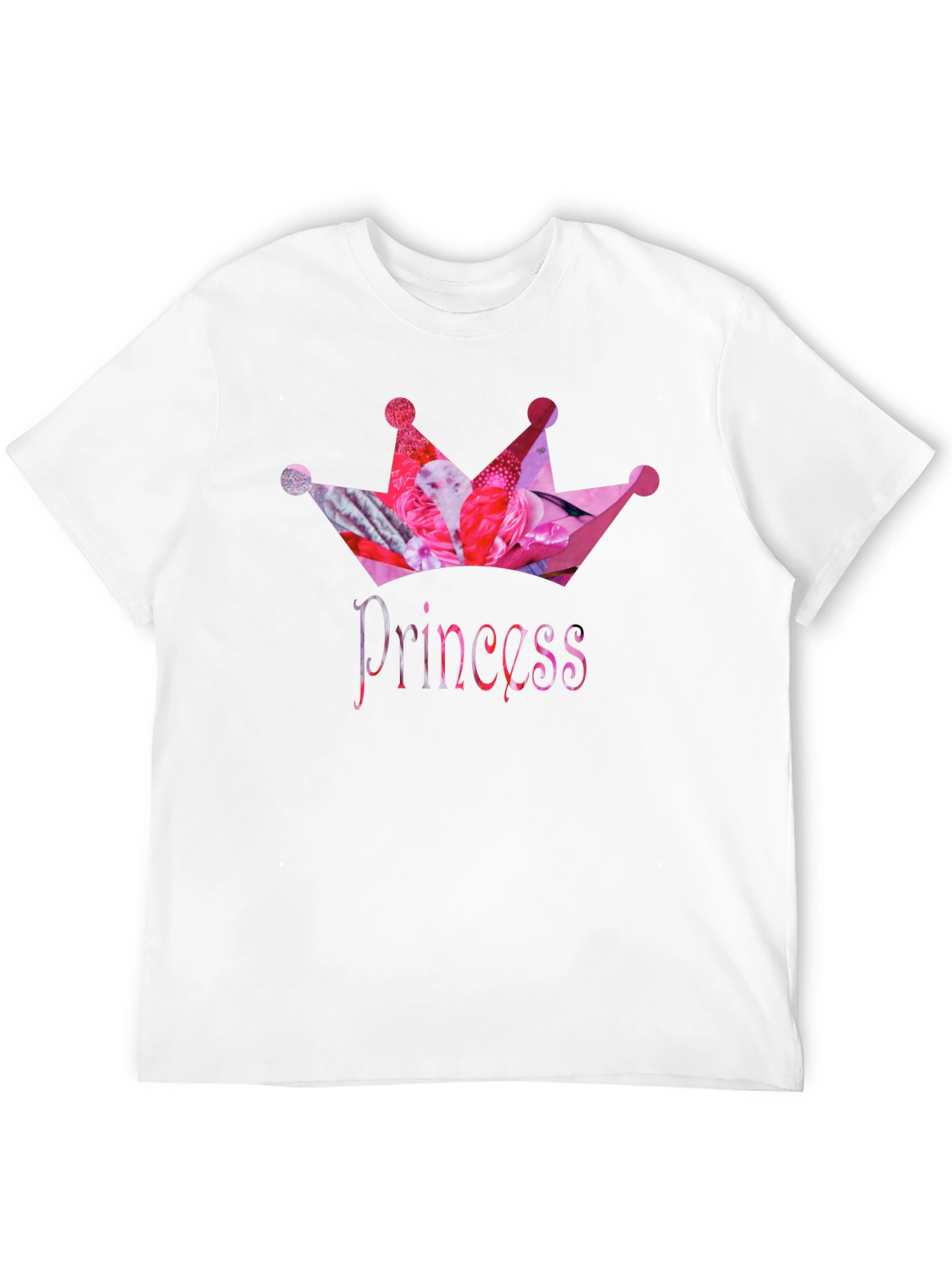 Black Princess Crown Graphic Tee - Stylish Black T-Shirt view 12